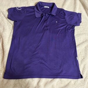 Elegant Purple Polo Shirt for Men